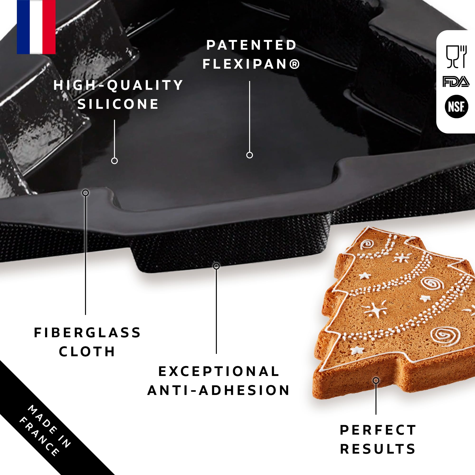 Amazon.com: Flexipan by Silpat® #1 Original Non-Stick Baking Pan